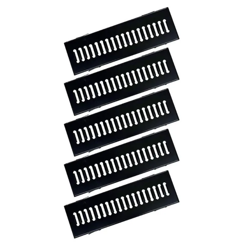 Kit Ralo Grelha GEP002X5OM com Escoamento Eficiente Preto Ouro Minas 15X50CM