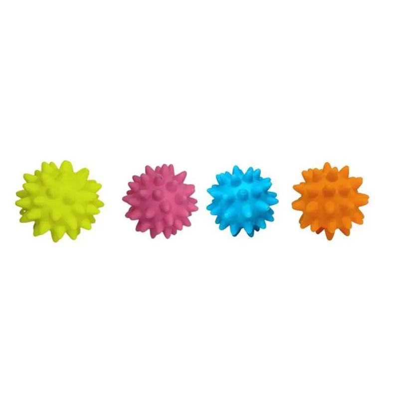 Brinquedo Bolas Com Cravos Savana Pet Cores Sortidas