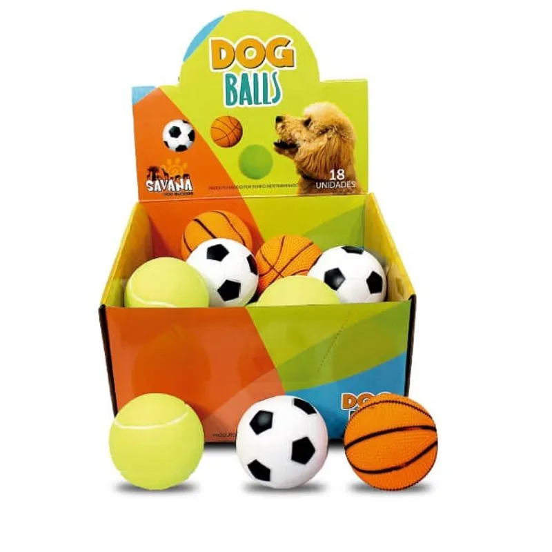Brinquedo Bola Esportes Savana Pet Cores Sortidas