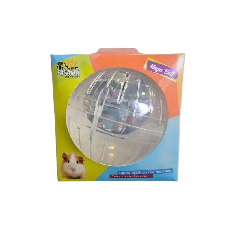 SAVANA PET MEGA BALL ROEDORES GLOBO ACRILICO - petshop Malu