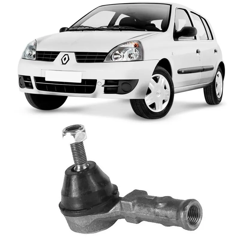 Ponteira Terminal Direção Motorista Renault Clio Megane