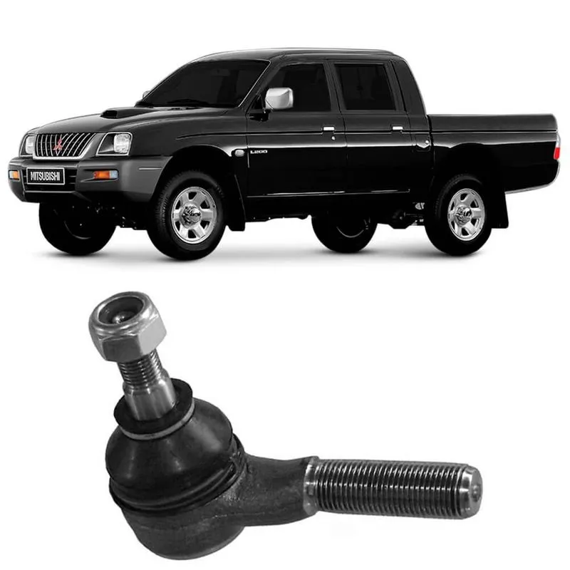 Terminal Direção Mitsubishi L200 93/2008 Dianteiro Newparts