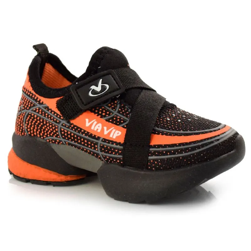 Tênis Infantil Via Vip Preto VV 2500 21