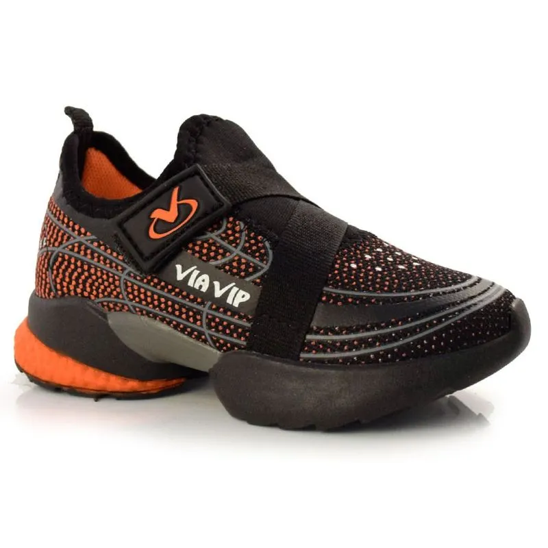 Tênis Infantil Via Vip Preto VV 9004 29