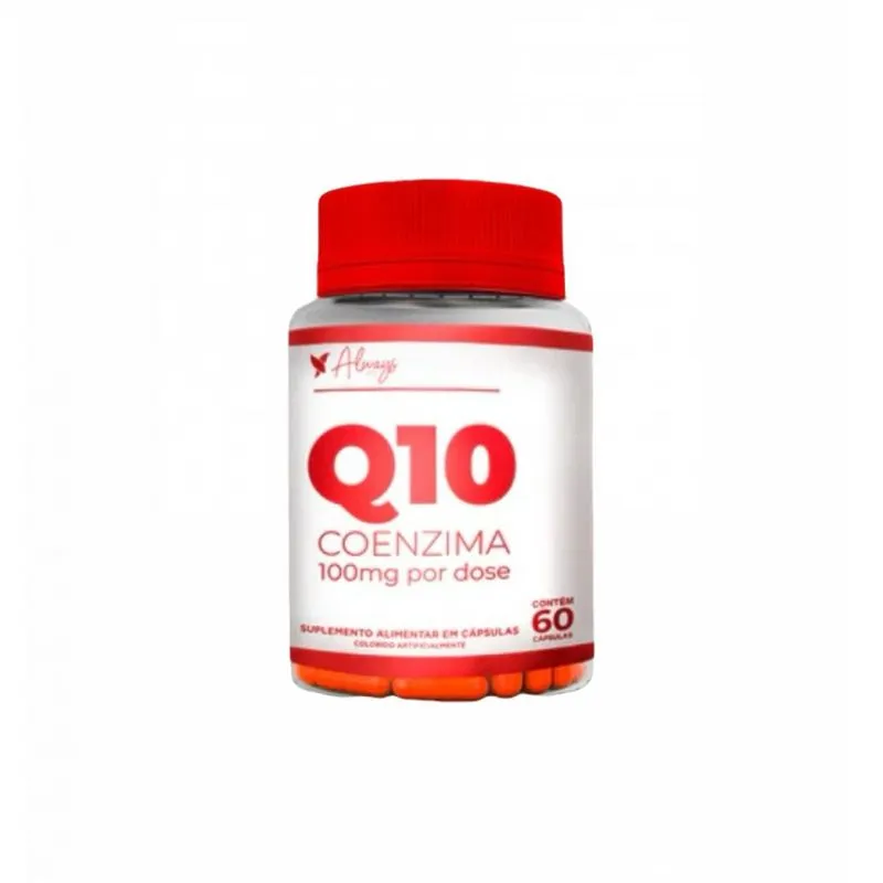 Coenzima Q10 100mg + Vitamina e- 60 cápsulas- Always Fit