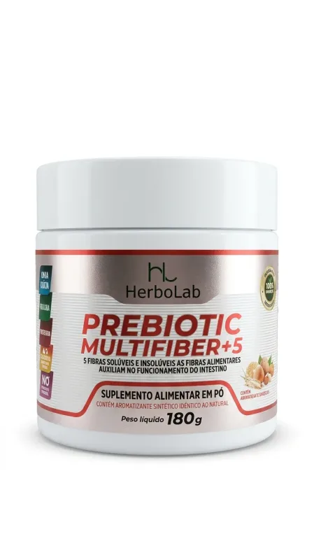 Prebiotic Multifiber +5 - Lira Suplementos