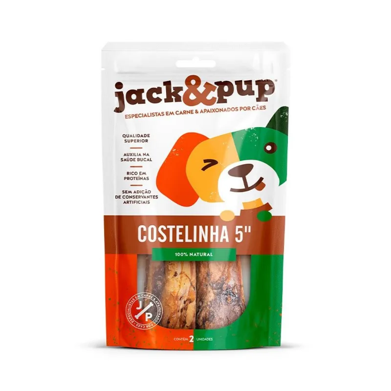 Osso Jack&amp;pup Costelinha Para Cães