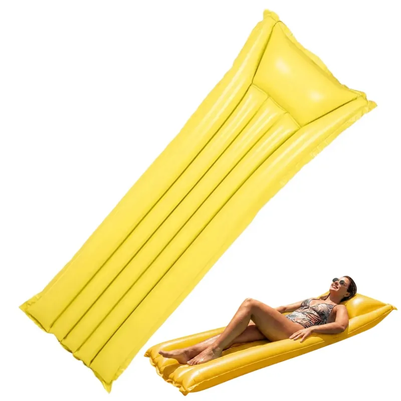 Boia Inflavel Colchao Flutuante Piscina Praia Sol Verao Calor Bronzeador Dias Quentes Lazer - Mundo Marine