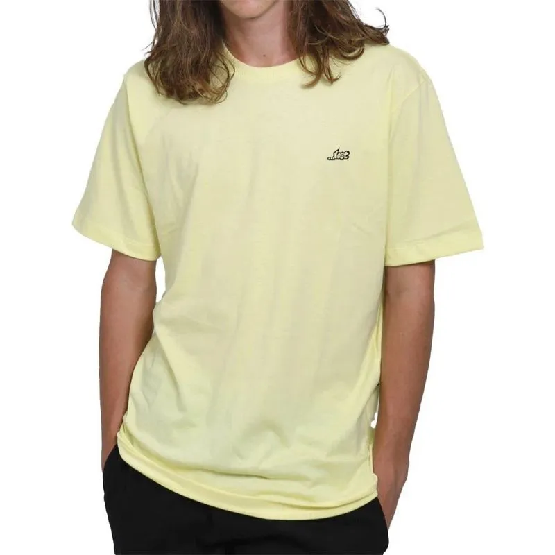 Camiseta Lost Basics Lost Masculina Amarelo G / amarelo