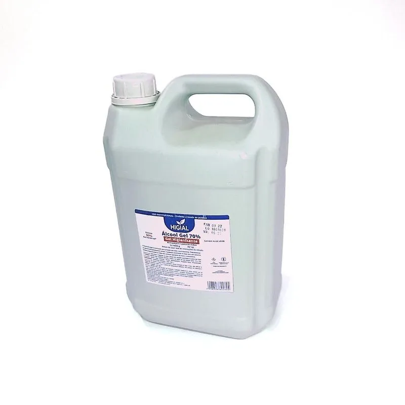 Alcool Em Gel Higial 70% 5 Litros