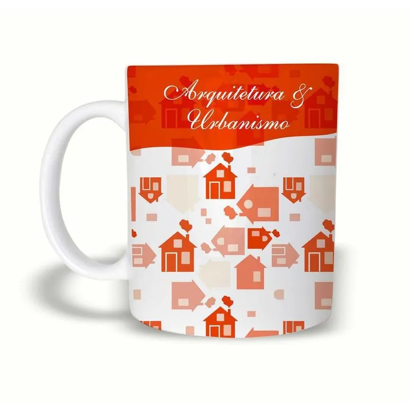Caneca Graduação Arquitetura 325Ml Polímero