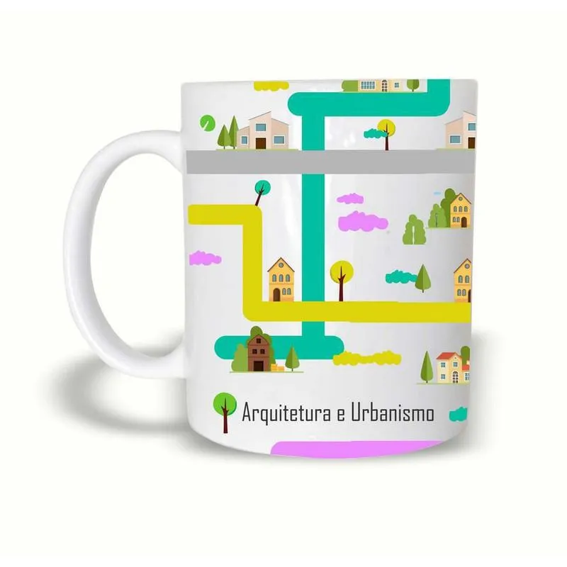 Caneca Graduação Arquitetura 325Ml Polímero