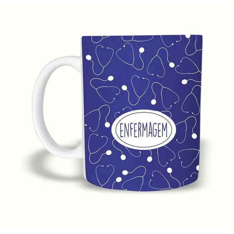 Caneca Graduação Enfermagem 325Ml Polímero
