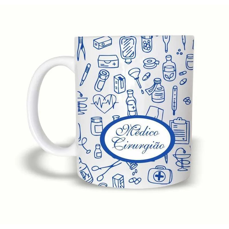 Caneca Graduação Medicina 325Ml Polímero