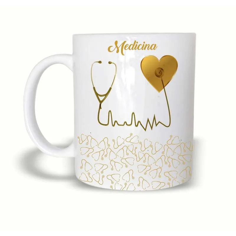 Caneca Graduação Medicina 325Ml Polímero