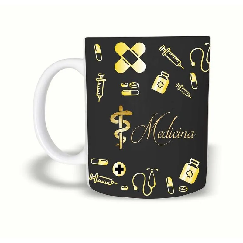 Caneca Graduação Medicina 325Ml Polímero