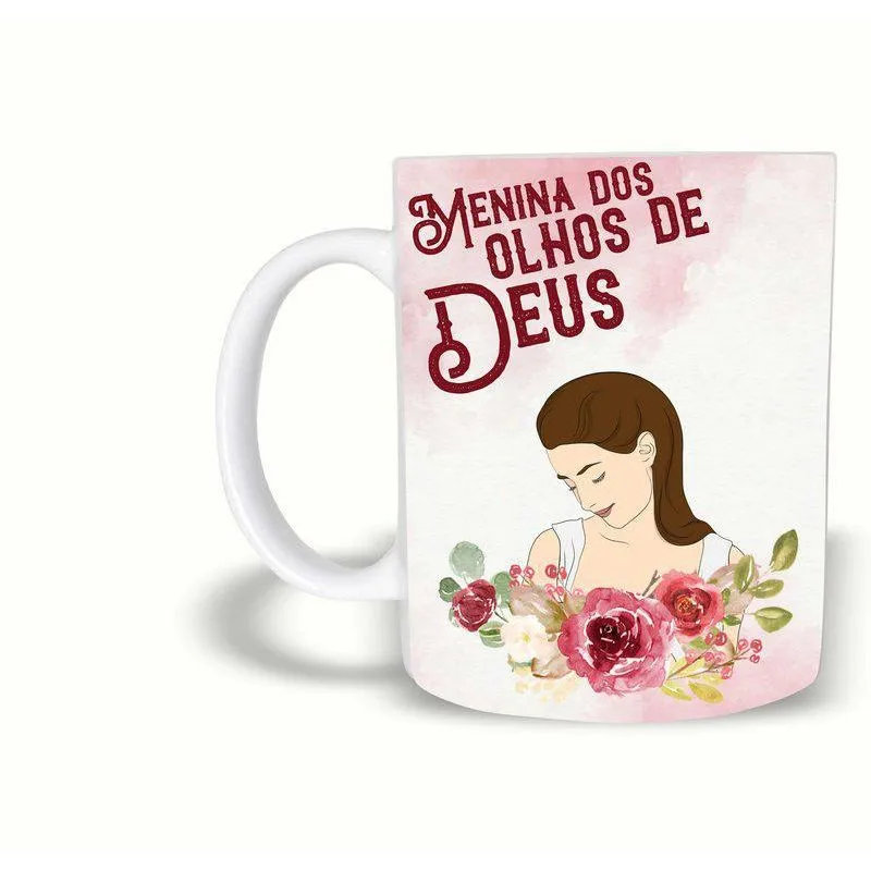 Caneca Evangélica | Menina Dos Olhos De Deus