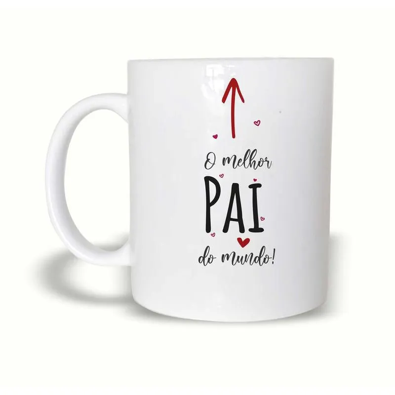 Caneca A Melhor Irmã Do Mundo 325Ml Cerâmica