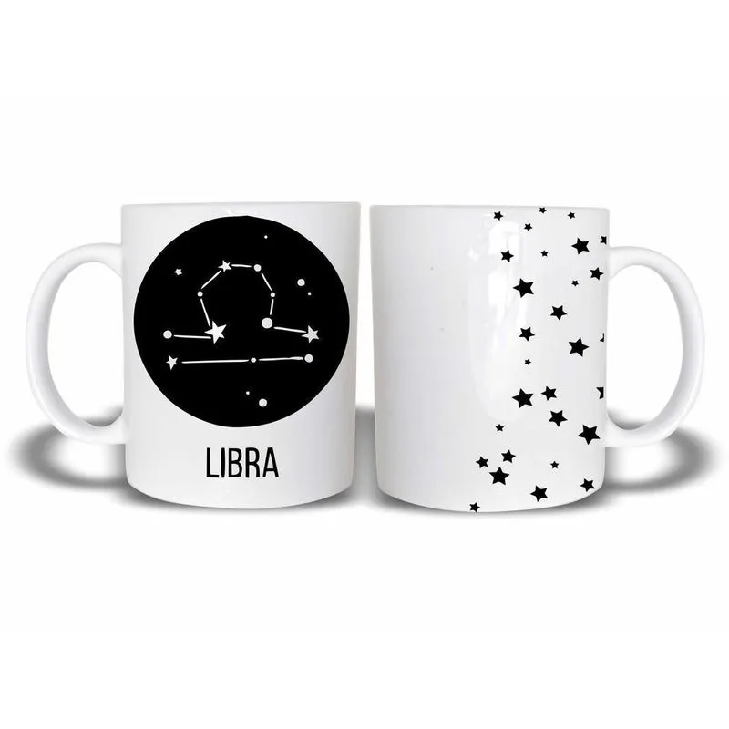 Caneca Signo Libra 325Ml Cerâmica