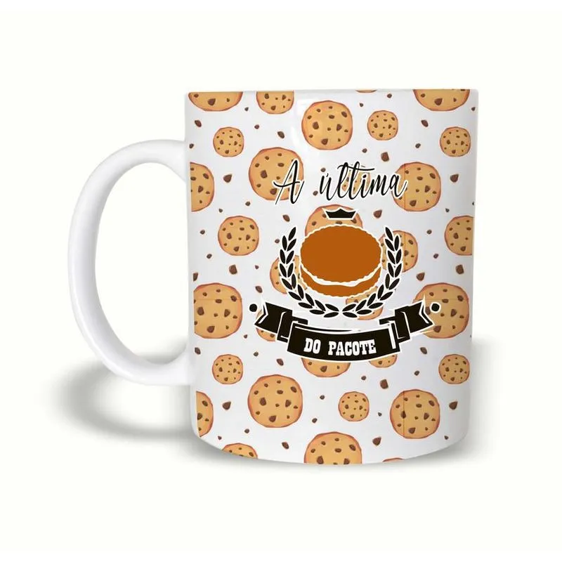 Caneca A Ultima Bolacha Do Pacote