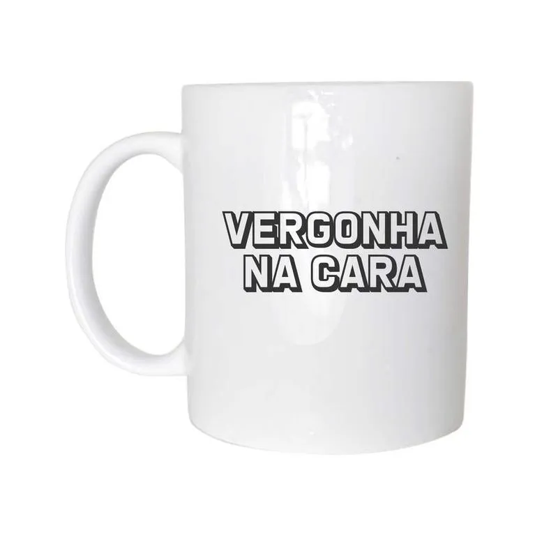Caneca Vergonha Na Cara