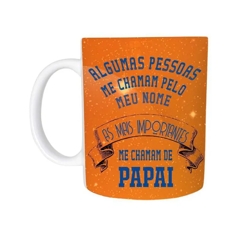 Caneca Temática Pai/Papai Cerâmica 325Ml 1