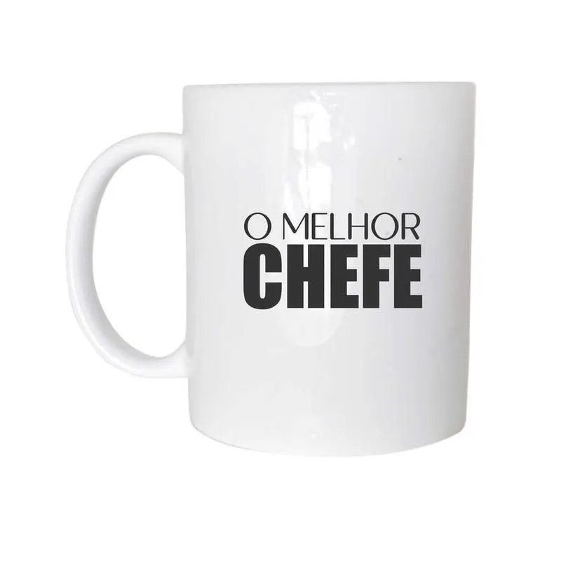 Caneca Temática Boss 3 Cerâmica 325Ml