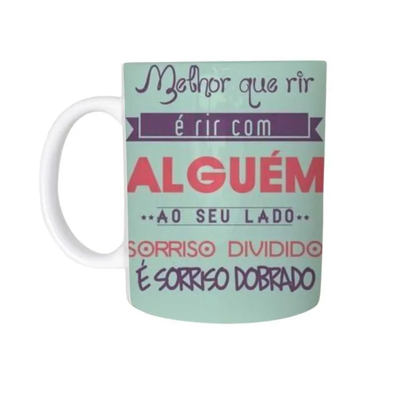 Caneca Motivacional Casa É Onde O Amor Está 325 Ml Polímero