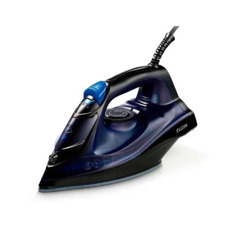 Ferro de Passar a Vapor Iron Glide 42fva2002000 Azul - Elgin