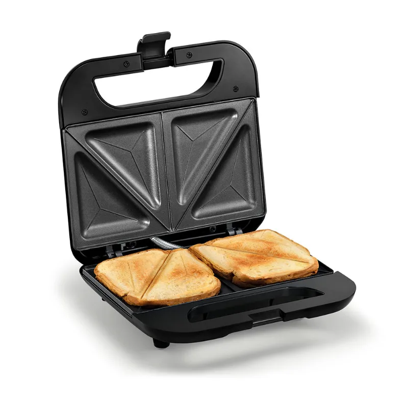 Sanduicheira Lunch Time Inox - Luz Indicadora Proteção Contra Superaquecimento 800W Sanduicheira Lunch Time Inox - Luz Indicadora Proteção Contra Superaquecimento 800W 110V