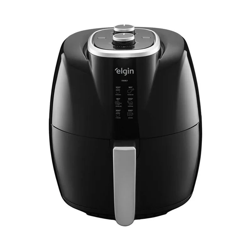 Fritadeira AirFryer 110v Elétrica Space Elgin 5 Litros Preta