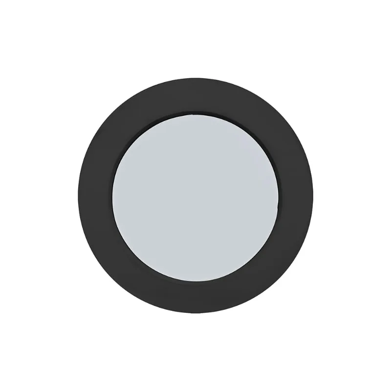 Painel de Embutir Redondo - 12W 3.000K Preto Bivolt