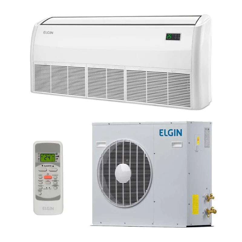 Ar-Condicionado Split Piso e Teto 60000 BTUs Elgin Fort Air Só Frio 45PAFI60C2NA/45PAFE60C3VA 220V Trifásico - Elgin
