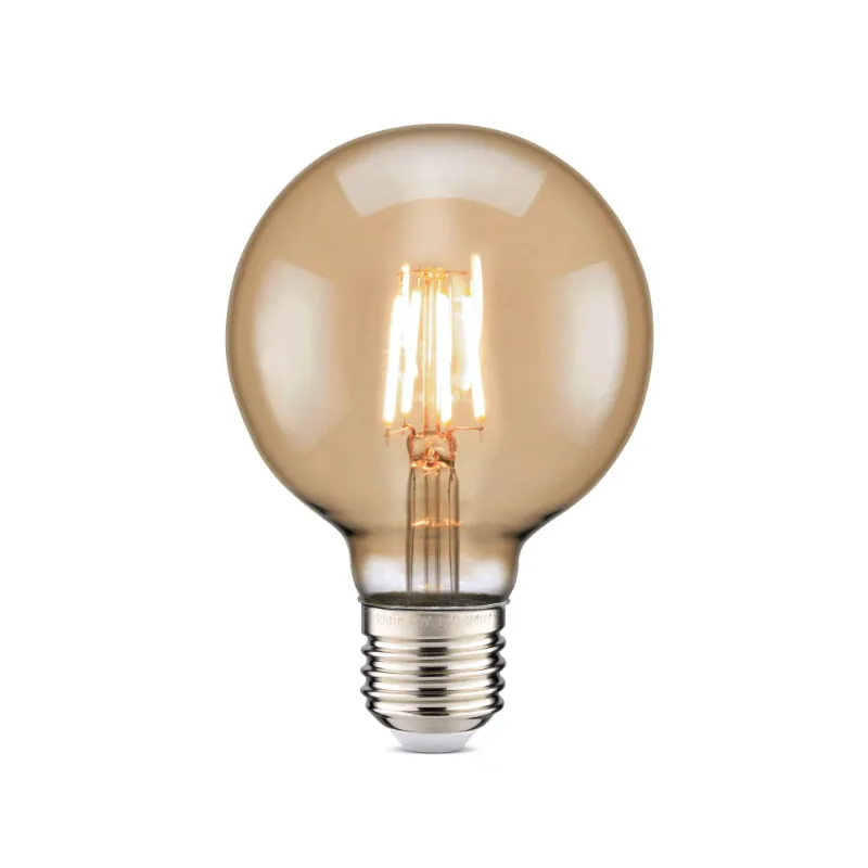 Lâmpada de Filamento Led G125 - Base E27 Bivolt Fumê - Elgin