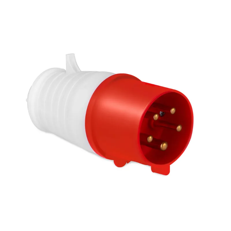 Plug Industrial IP44 (220/380V 240/415V) - 16A - 4P e T - Elgin