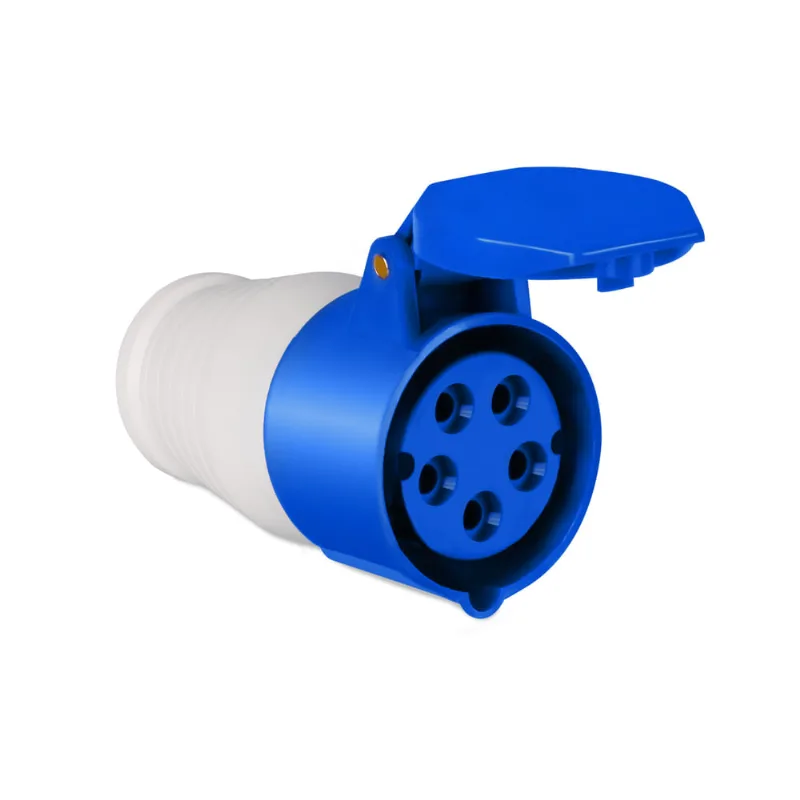 Acoplador Industrial 16A (220/380, 240V/415V) 4P e T - IP44 Vermelho