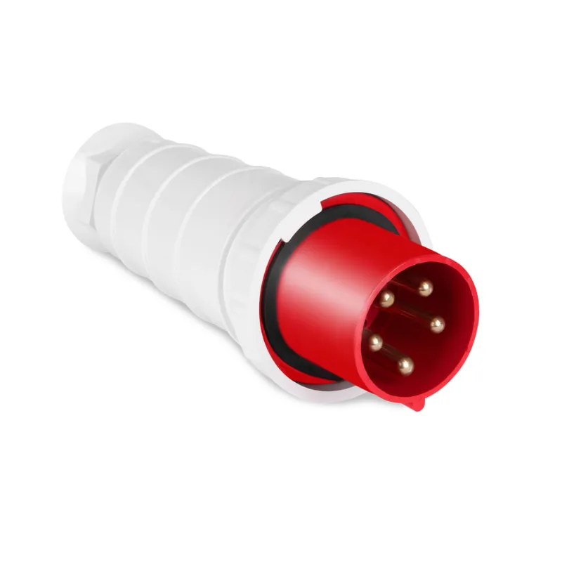 Plug Industrial IP67 (220/380V 240/415V) - 63A - 4P e T