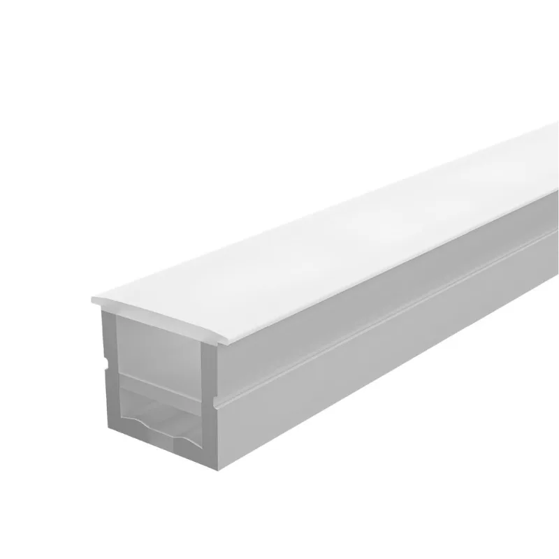 Perfil LED de Embutir – 50M 16x16mm Silicone - Elgin