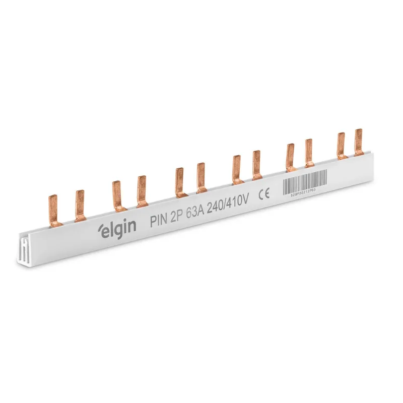 Barramento Bipolar 12 Pinos – 63A 2 Polos - Elgin