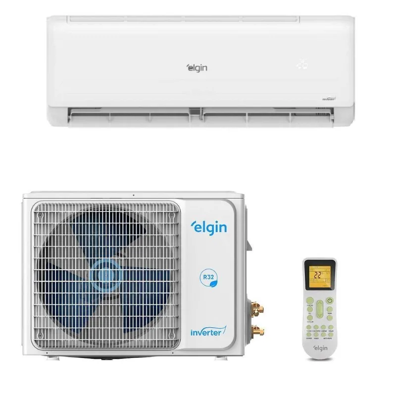 Ar Condicionado Split Elgin Hi Wall Eco Inverter II 12.000 Btu/h Quente E Frio Branco 45HJQI12C2WC/45HJQE12C2CC 220V - Elgin