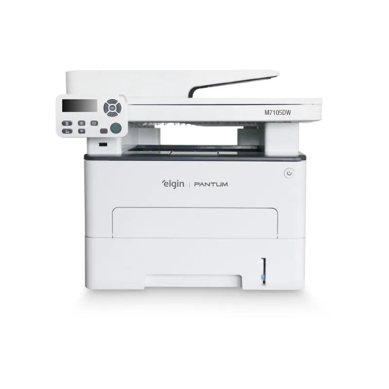 Impressora Multifuncional Pantum M7105DW - 33 Páginas/Minuto Função Frente e Verso Wi-Fi - Elgin
