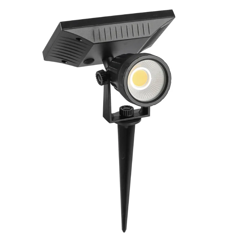 Luminária Led Solar Espeto - 0,8W IP65 3.000K - Elgin