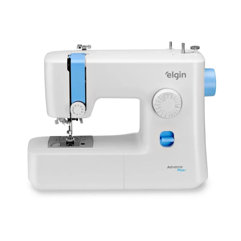 Máquina de costura JX-2053 Advance Plus - 18 pontos Alta Potência Branca - 220V - Elgin