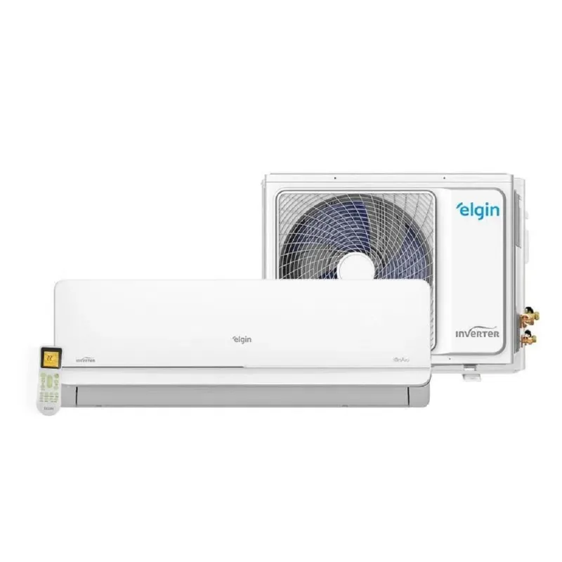 Ar Condicionado Split Elgin Hi Wall Eco Star Inverter 18.000 BTU/h Frio Monofásico Branco 45HSFE18C2NA/45HSFI18C2IA - 220V - Elgin