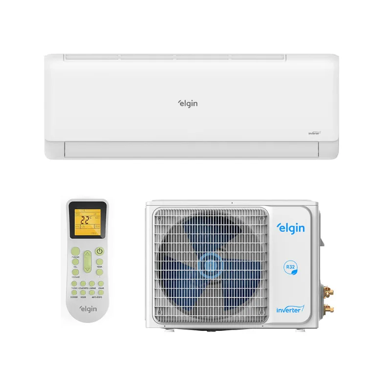 Ar Condicionado Split Hi Wall - Inverter R-32 - Elgin - Eco III - WiFi - 12.000 BTUs - Quente/Frio - 220V Monofásico - Elgin