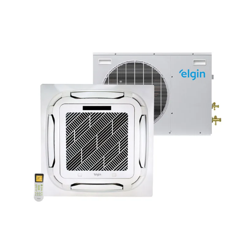 Ar Condicionado Split Cassete Elgin Plus 18000 BTU/h Frio Monofásico 45KPFI18B2NB – 220 Volts - Elgin