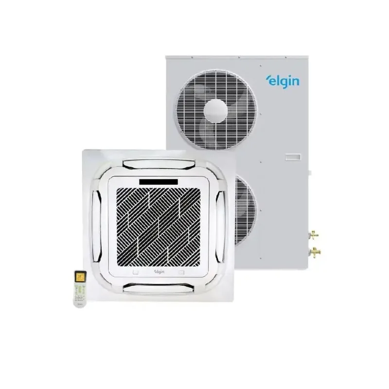 Ar Condicionado Split Cassete Elgin Plus Cob 48000 BTU/h Quente e Frio Trifásico 45KPQI48B2NB – 380 Volts - Elgin