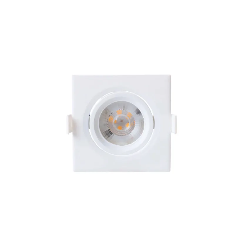 Luminária Spot de Embutir Quadrada MR11 - 3W 6.500K Bivolt