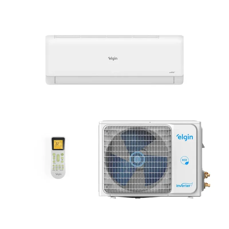Ar Condicionado High Wall Eco Inverter III 9K 9000BTUS 09C2CH/09C2WH FR R32 Com Wi-Fi - Elgin