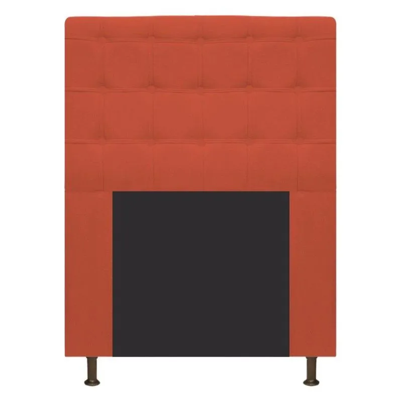 Cabeceira Estofada Dama 90 Cm Solteiro Terracota Adj Decor